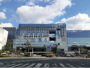 JR東海道本線京都駅：1100m