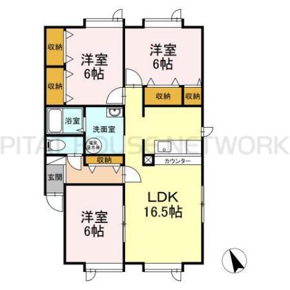  間取り図写真