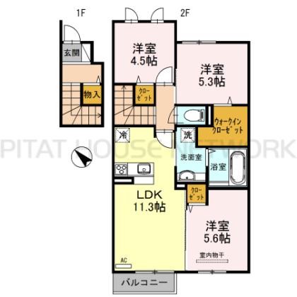  間取り図写真