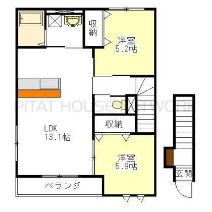  間取り図写真