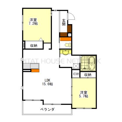  間取り図写真