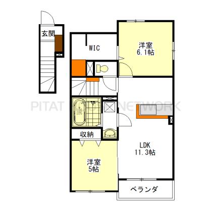 間取り図写真