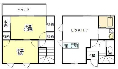  間取り図写真