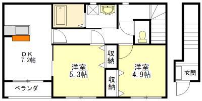  間取り図写真