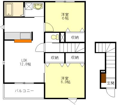  間取り図写真