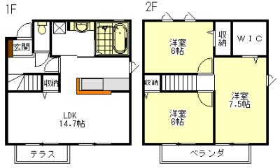  間取り図写真