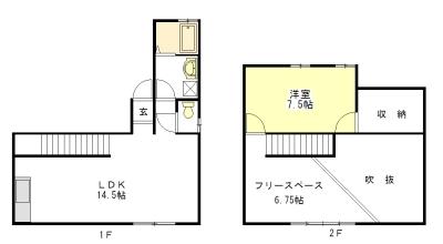  間取り図写真
