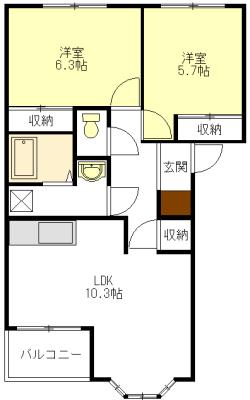  間取り図写真