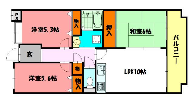  間取り図写真