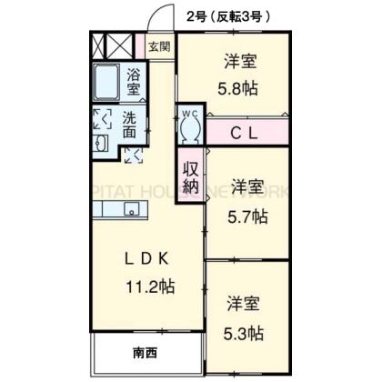  間取り図写真