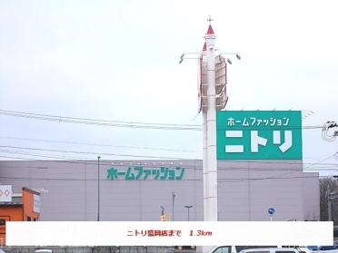 ニトリ盛岡店：1300m