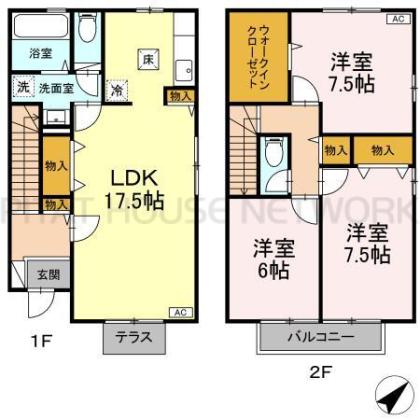  間取り図写真