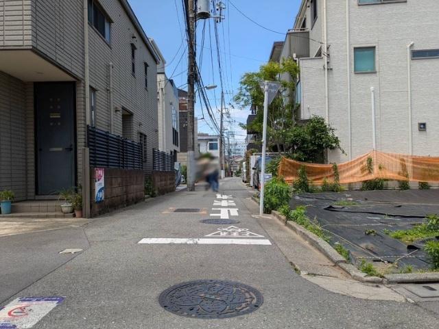 公道(南西道路)含む土地写真