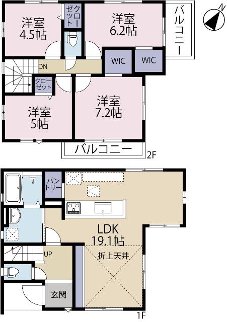 間取図です