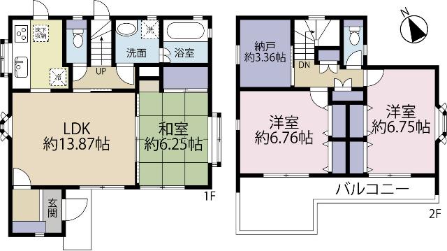 間取り図です