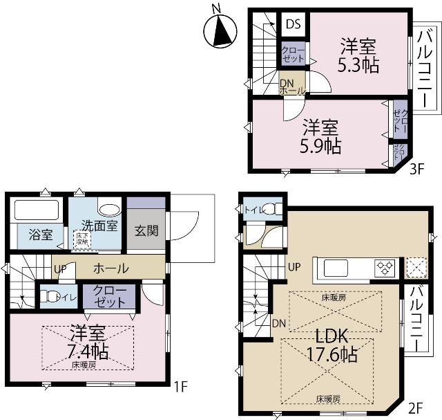間取り図です