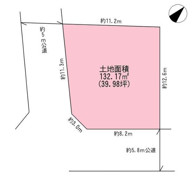 区画図です