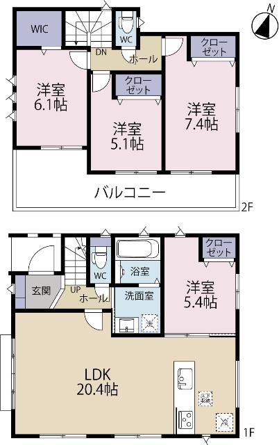 間取り図です