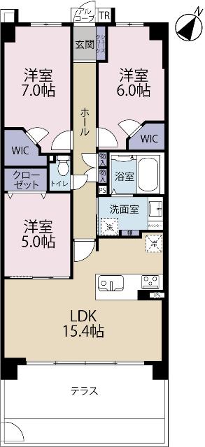 間取り図です