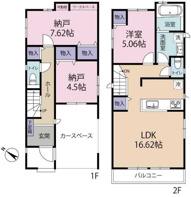間取り図です