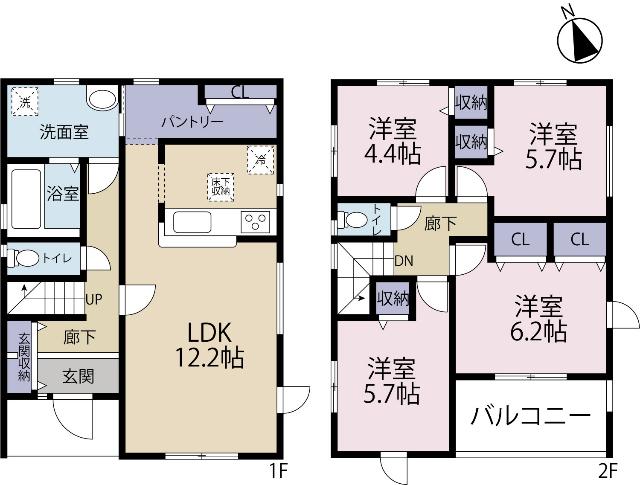 間取り図です
