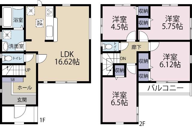 間取り図です