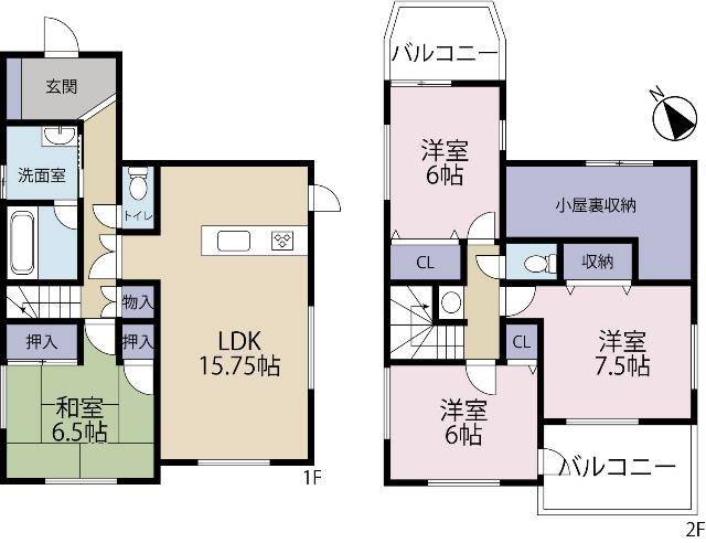 間取図です