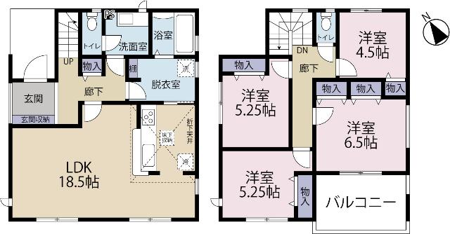 間取図です