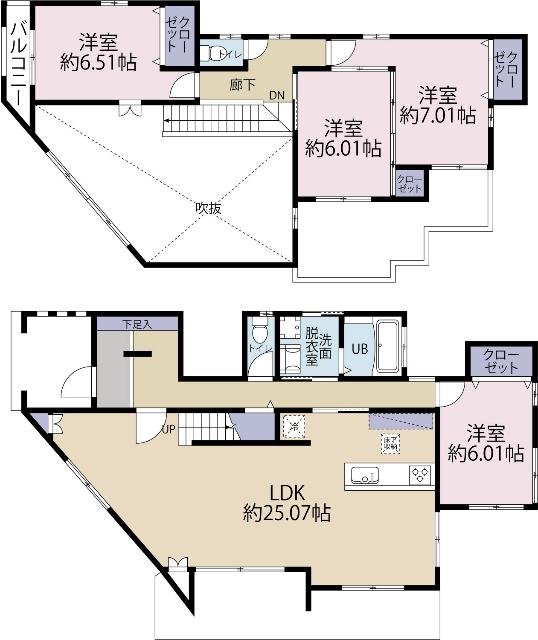 間取図です