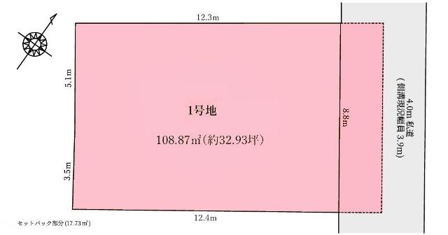 区画図です