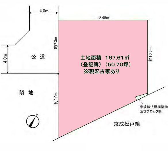 区画図です
