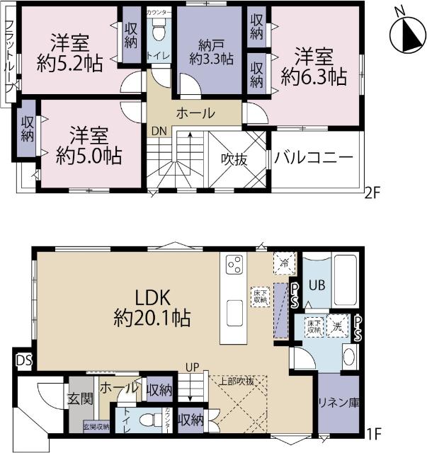 間取り図です