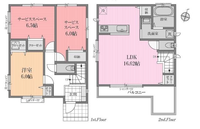 間取図です
