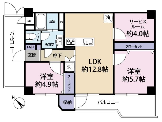 間取り図です