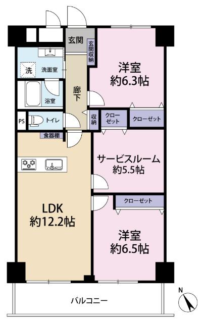 間取り図です