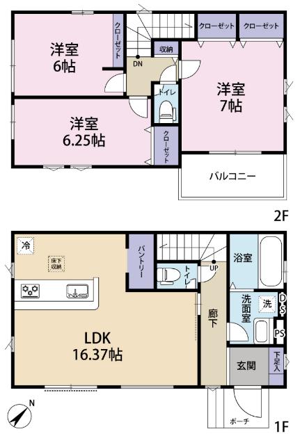 間取り図です