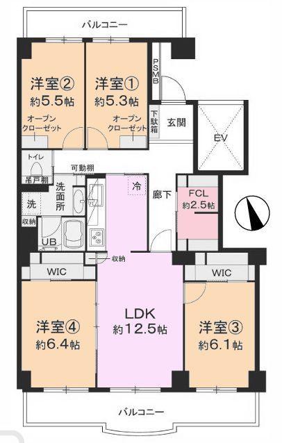 間取り図です