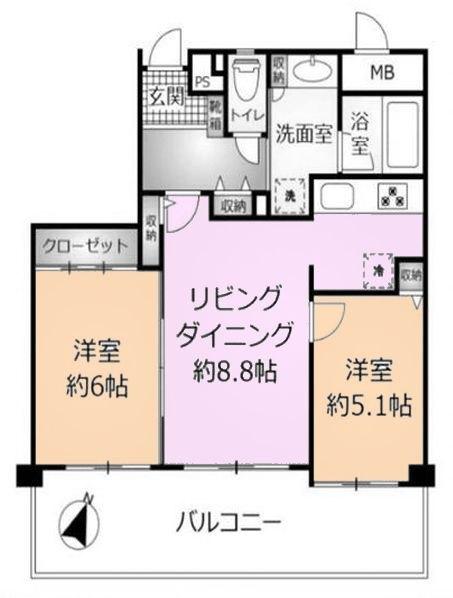 間取り図です