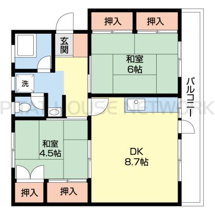 東都マンション 間取り図写真