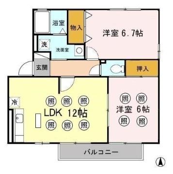  間取り図写真