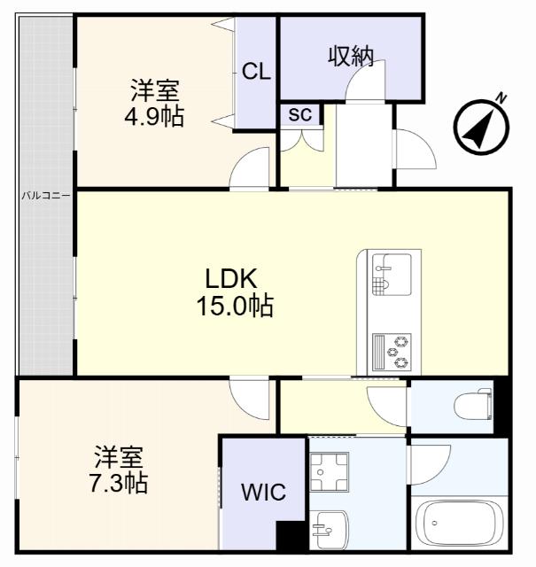  間取り図写真