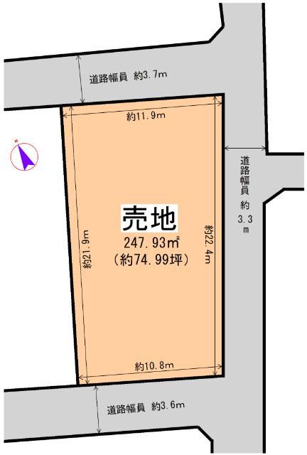 現況と図面が異なる場合は、現況を優先とします。