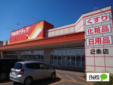 ツルハドラッグ旭川2条店：888m