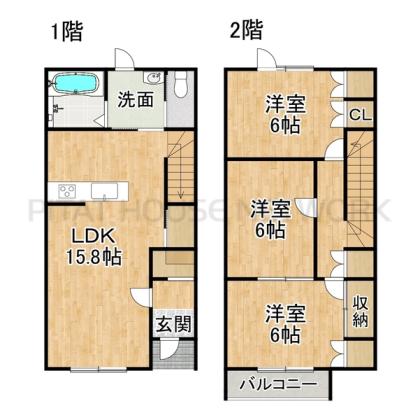  間取り図写真