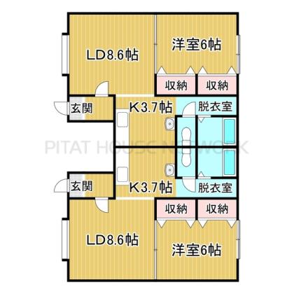  間取り図写真