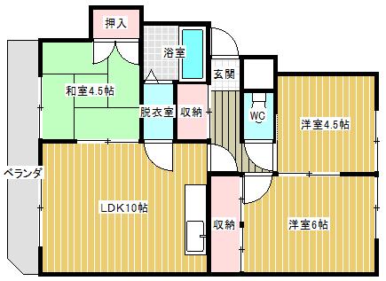  間取り図写真