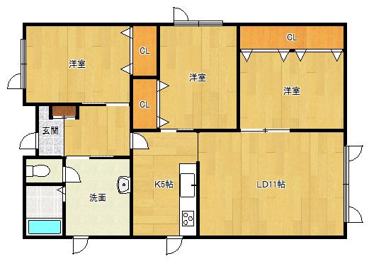  間取り図写真
