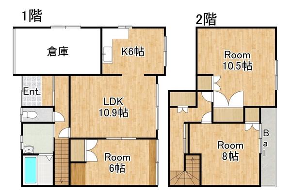  間取り図写真