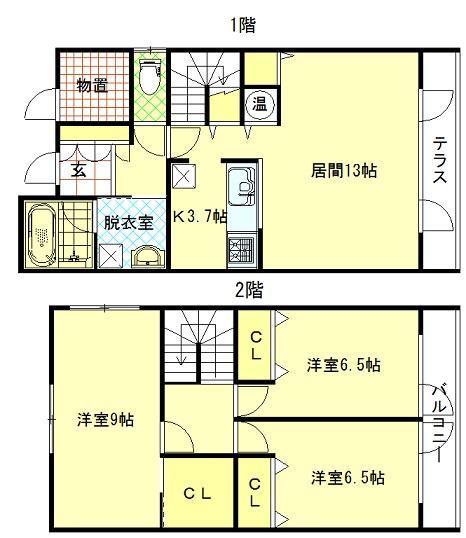  間取り図写真
