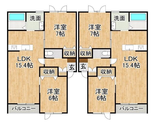  間取り図写真